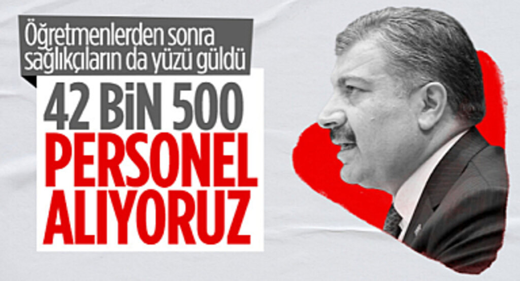 Fahrettin Koca Açıkladı! 42 Bin 500 Yeni Sağlık Personeli İstihdamı Yapılacak