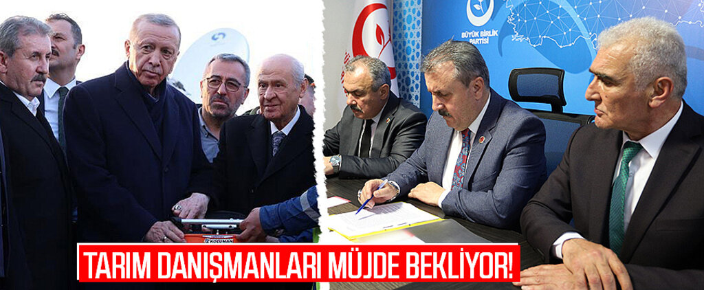 Tarım Danışmanları Müjde Bekliyor!