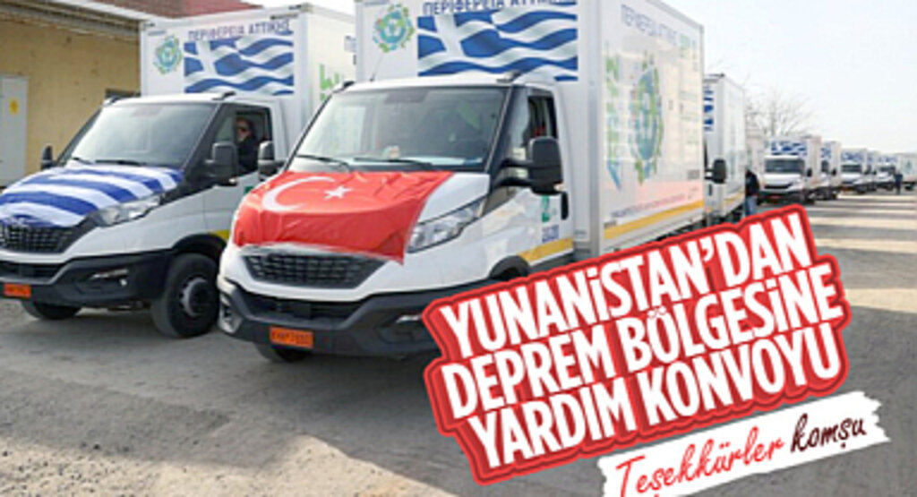 Yunanistan'dan Türkiye'ye Yeni Deprem Yardımı