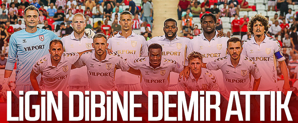 Samsunspor ligin dibine demir attı