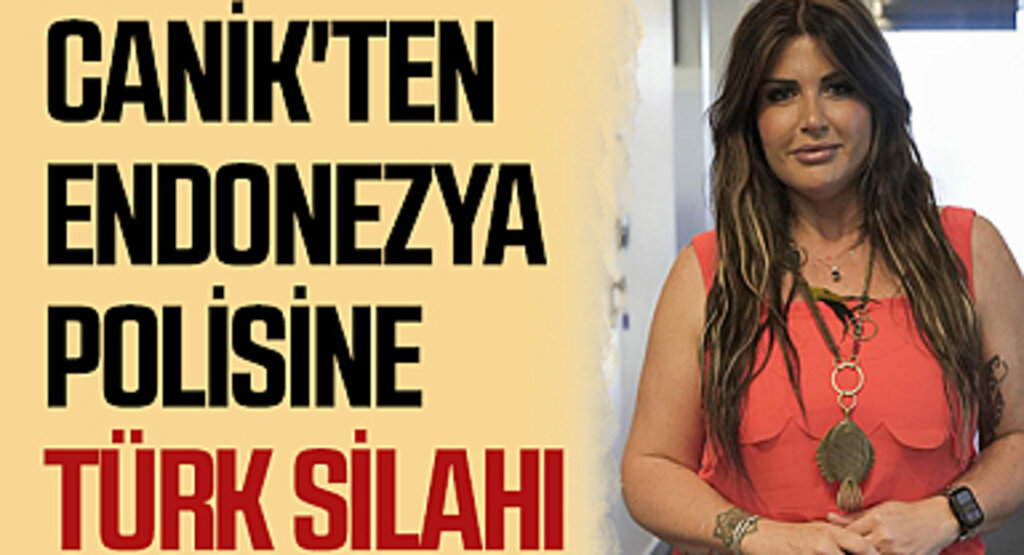 CANiK'ten Endonezya Polisine Türk Silahı