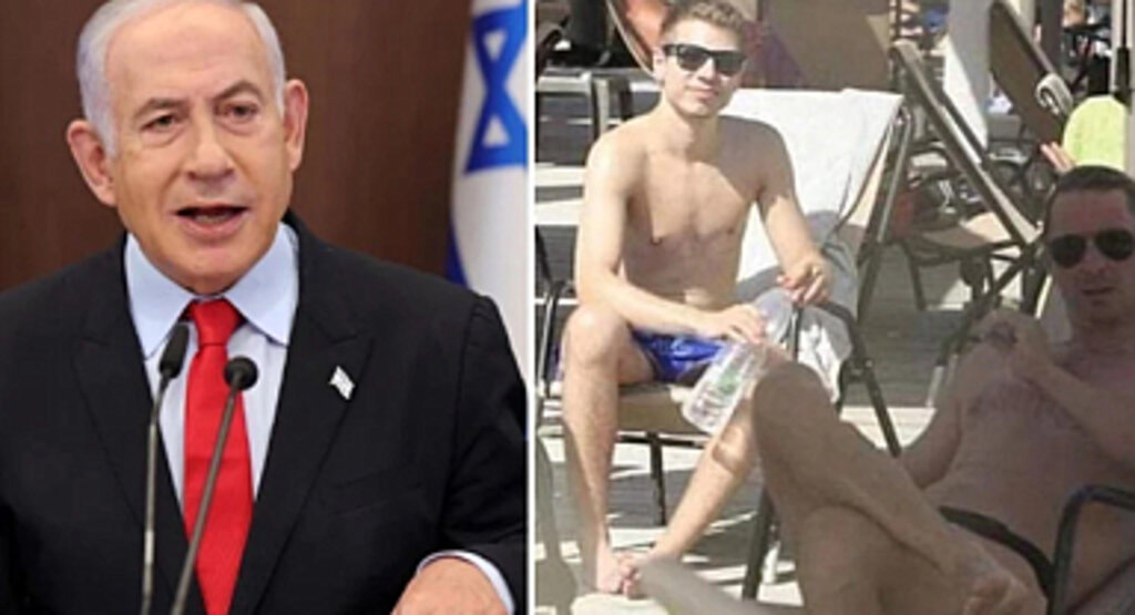 İsrail Gazze'yi bombalıyor, Netanyahu'nun oğlu da gününü gün ediyor
