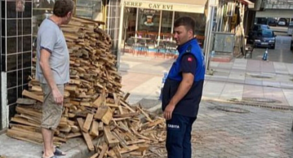 Samsun Canik'te Kaldırım İşgaline Son!