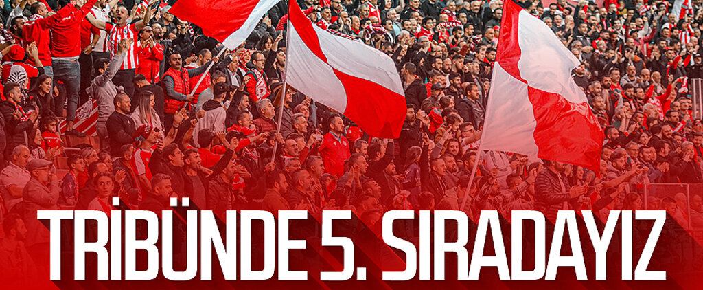 Samsunspor Süper Lig taraftar ortalamasında 5. sırada