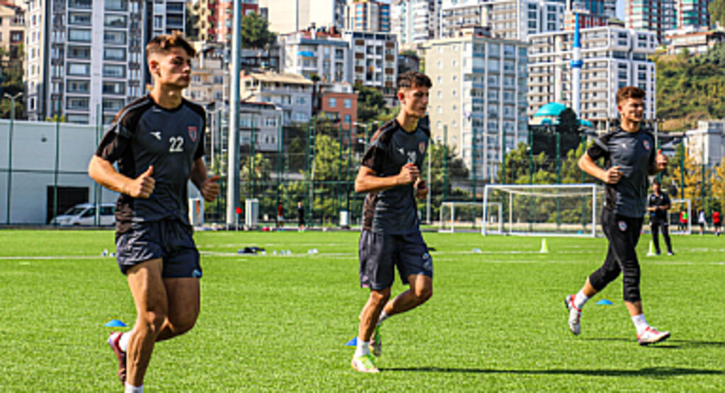 Samsunspor U19 takımı testten geçti