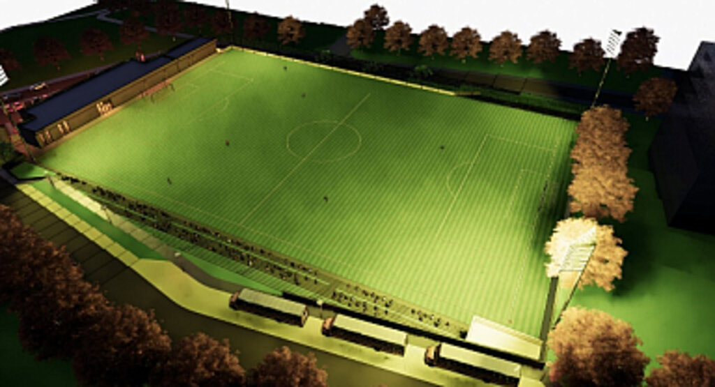 Canik'e FIFA Standartlarında Futbol Sahası