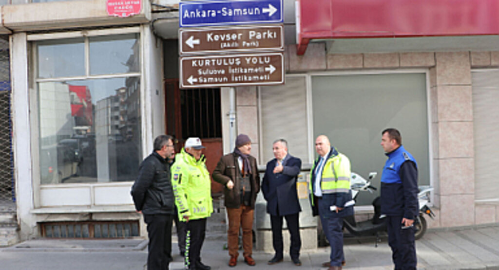 Havza'da Trafik Düzenlemesi İçin Yeni Adımlar