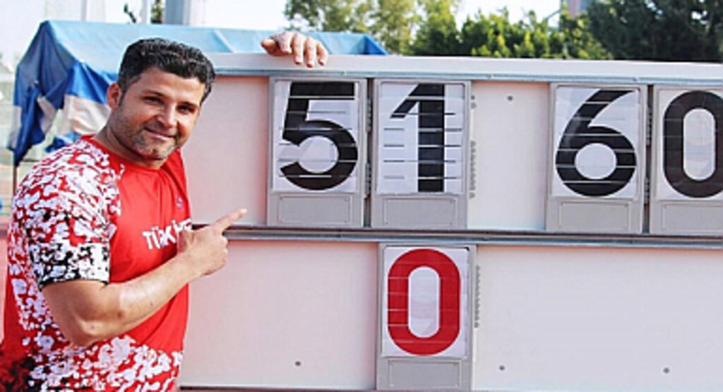 Milli Para Atlet Muhammed Khalvandi, Mersin'de Dünya Rekoru Kırdı