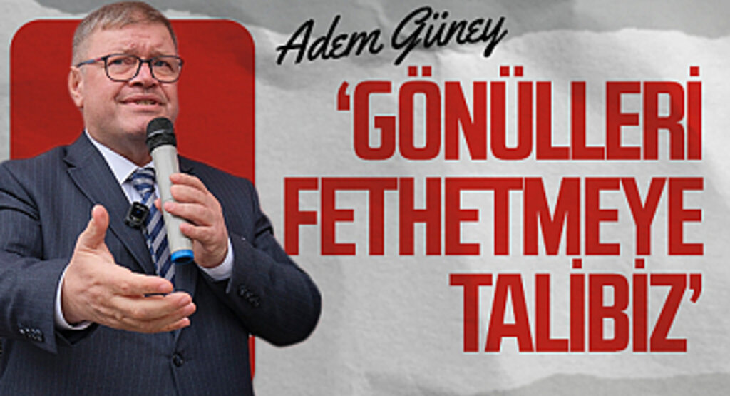 Yeniden Refah Partisi Samsun Büyükşehir adayı Adem Güney: 