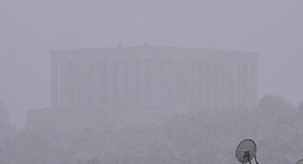 Ankara'da Mart Sonu Kar Yağışı