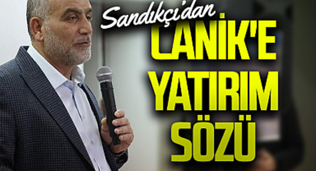 AK Parti Canik Belediye Başkan Adayı İbrahim Sandıkçı'dan Canik'e Yatırım Sözü!