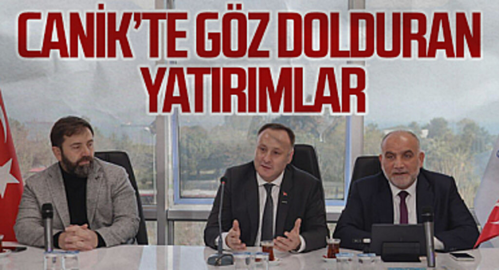 Canik Belediye Başkanı İbrahim Sandıkçı'dan Göz Dolduran Yatırımlar