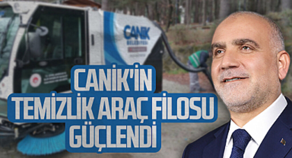Canik Belediyesi Temizlik Filosunu Yeniledi