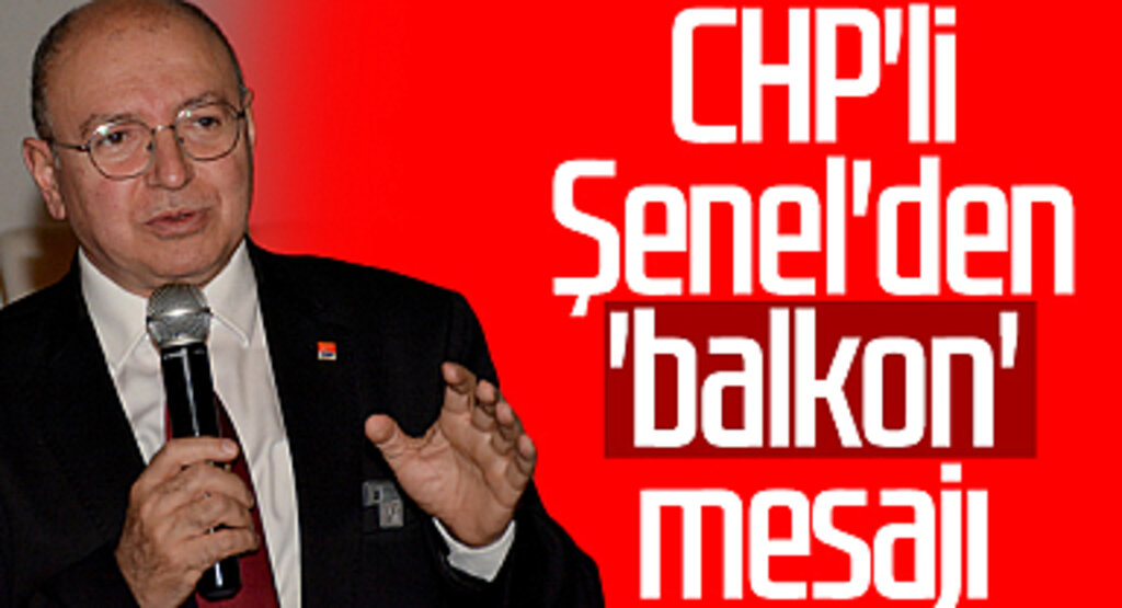 CHP İlkadım Belediye Başkan Adayı Murat Şenel'den 'balkon' mesajı
