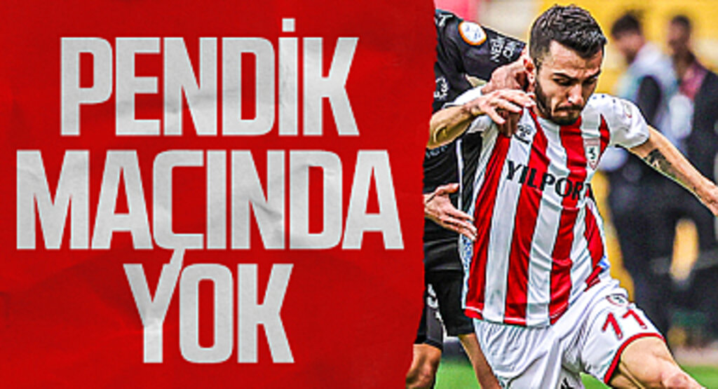 Emre Kılınç, Pendikspor maçında yok