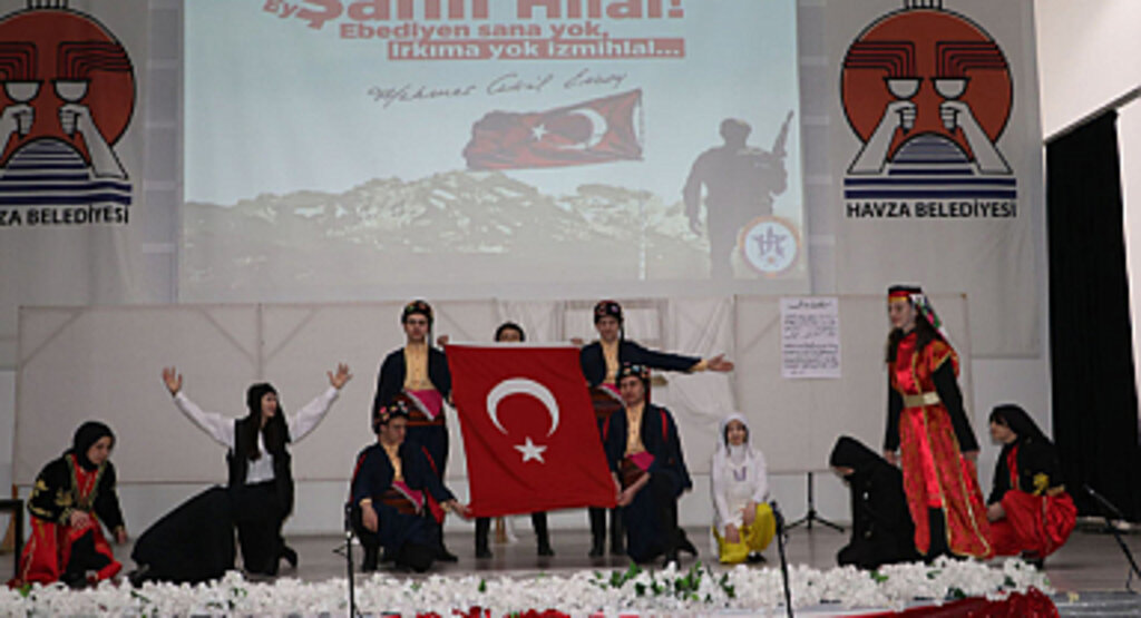 Havza'da Milli Şair Mehmet Akif Ersoy ve İstiklal Marşı'nın 103. Yılı Anıldı