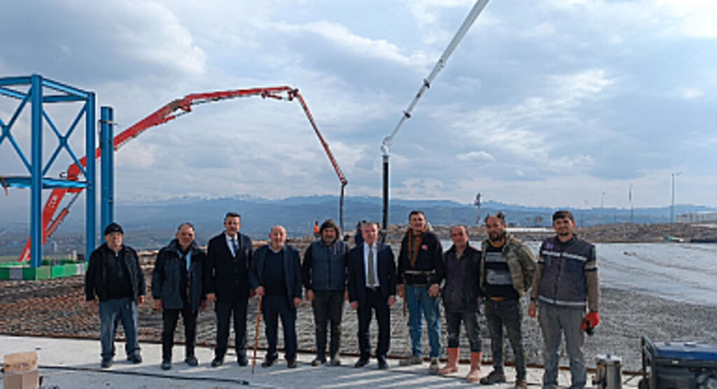 Havza OSB'de 90 Milyon Liralık Yatırım İçin İnşaat Başladı