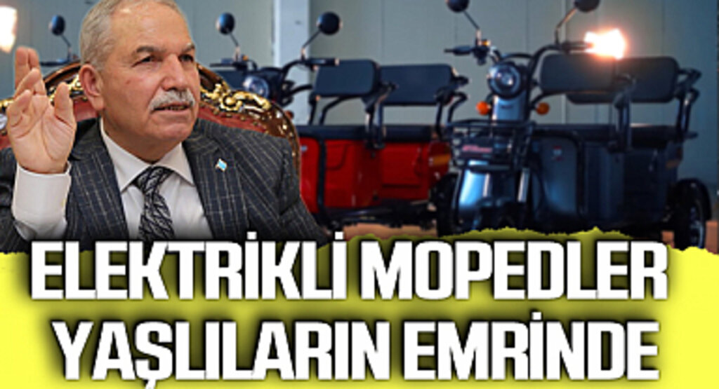 İlkadım Belediye Başkanı ve İYİ Parti Adayı Necattin Demirtaş: Elektrikli mopedler yaşlıların emrinde
