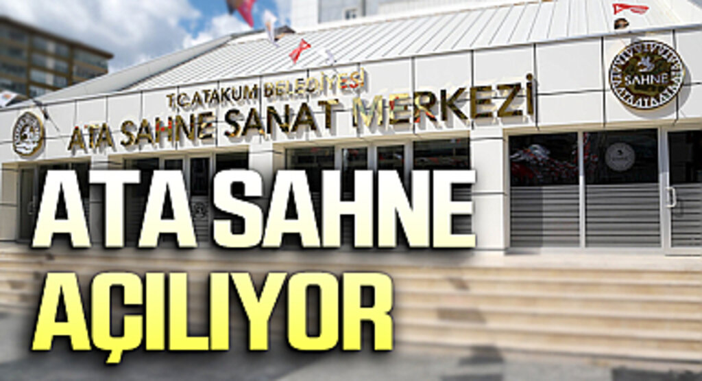Samsun Atakum'da, Ata Sahne açılıyor