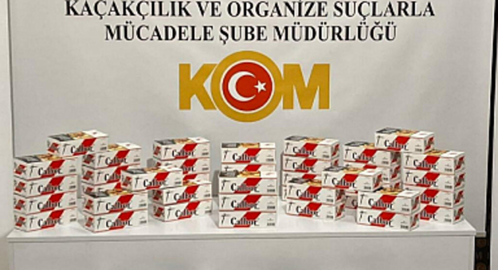 Samsun'da 15 bin 400 boş makaron ele geçirildi