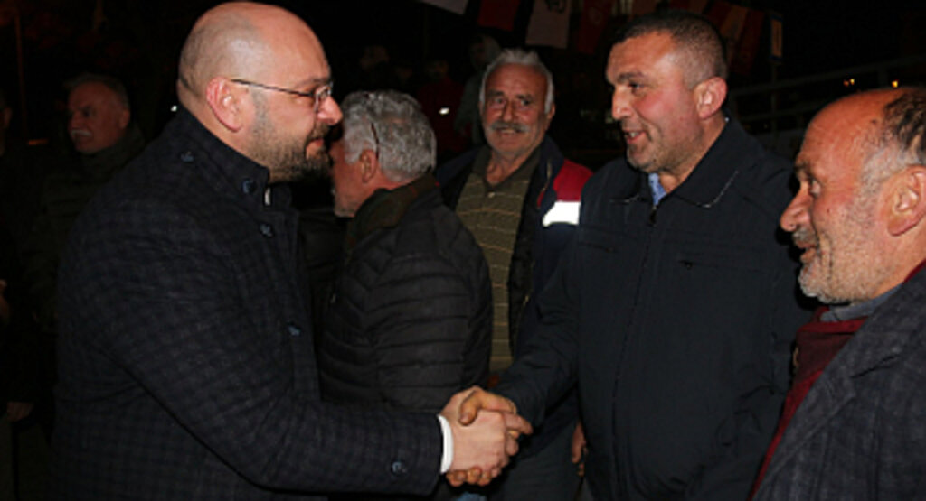 Serhat Türkel'e Çatalçam ve Kamalı'da coşkulu karşılama
