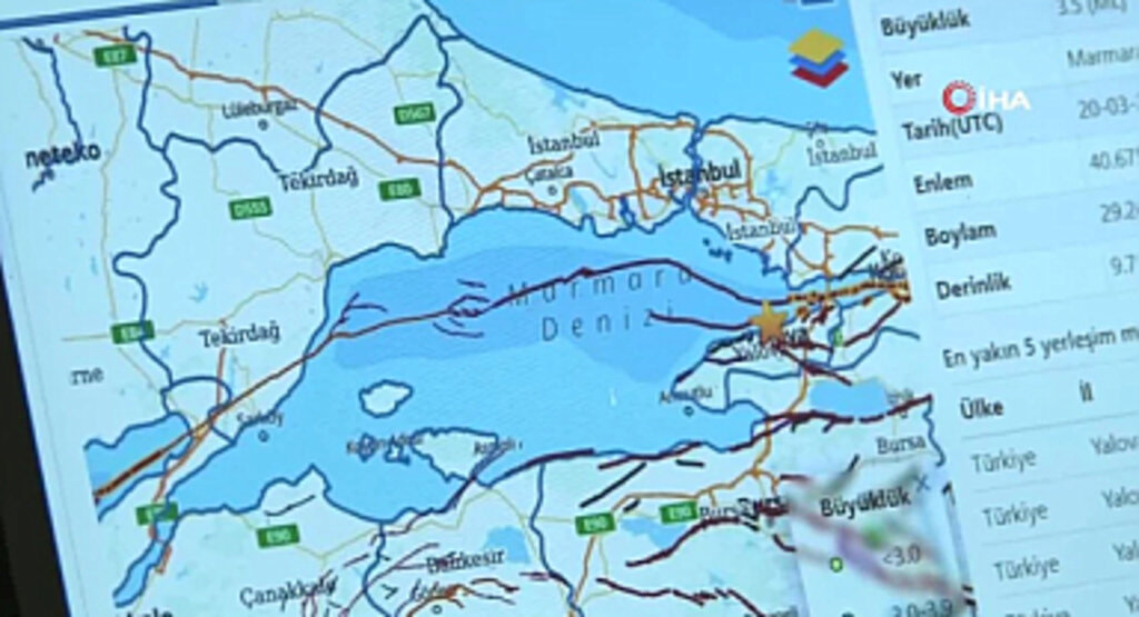 Yalova Depreminin Ardından Uyarı: Kuzey Anadolu Fay Hattı Marmara Denizi'ne Sıçrayabilir!