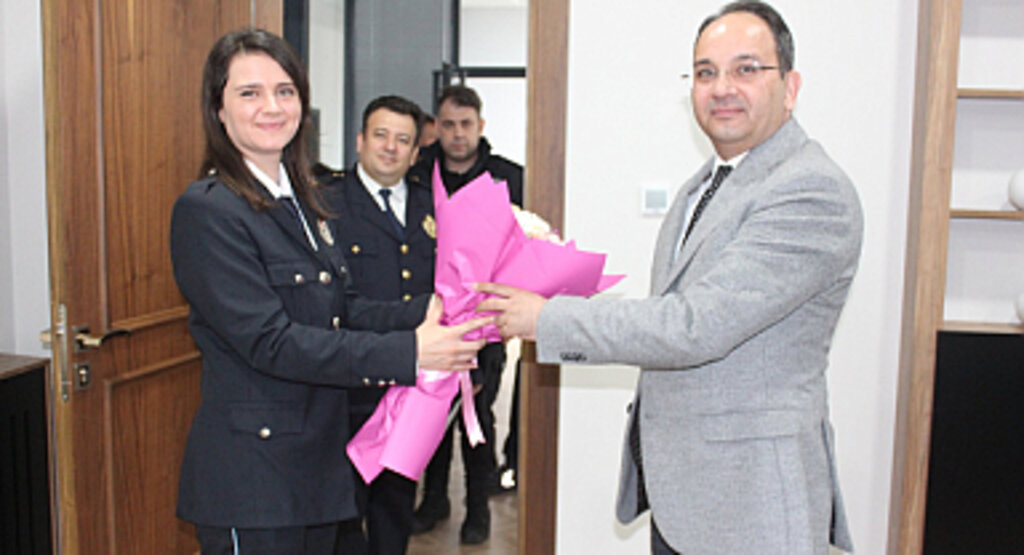 Bafra'da Kaymakam Ertürkmen, Polis Teşkilatının 179. Yılını Kutladı