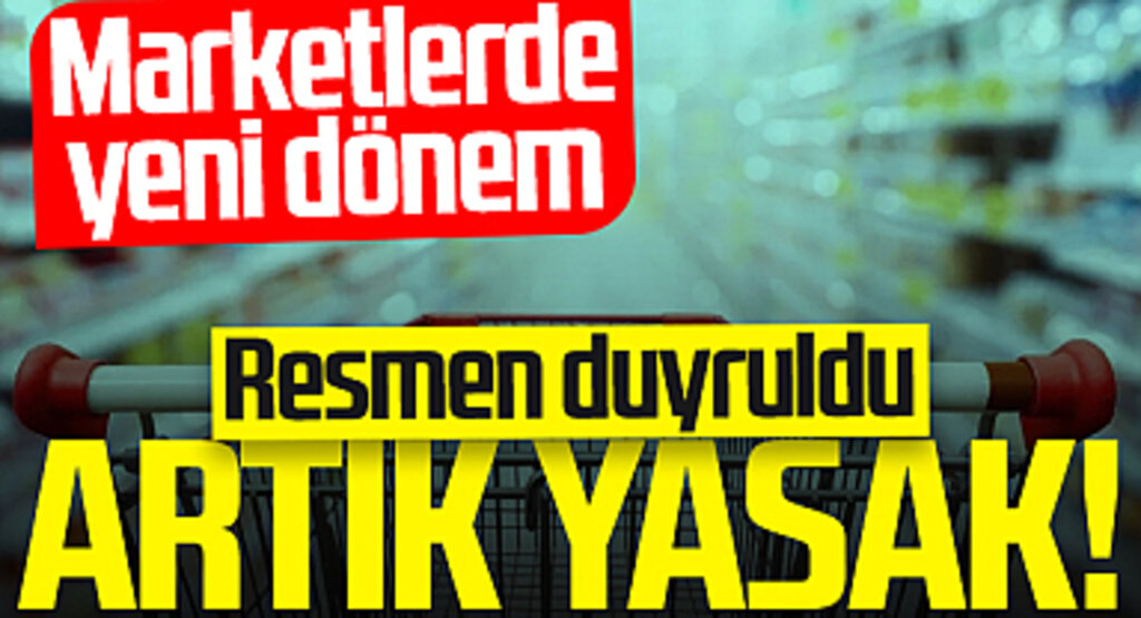 Marketlerde yeni dönem! Resmi Gazete'de yayımlandı: Etiketler değişiyor, o ifadeler yasak