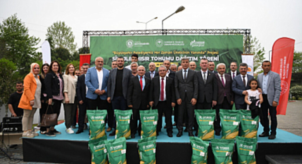 Samsun Büyükşehir Belediyesi'nden Silajlık Mısır Desteği