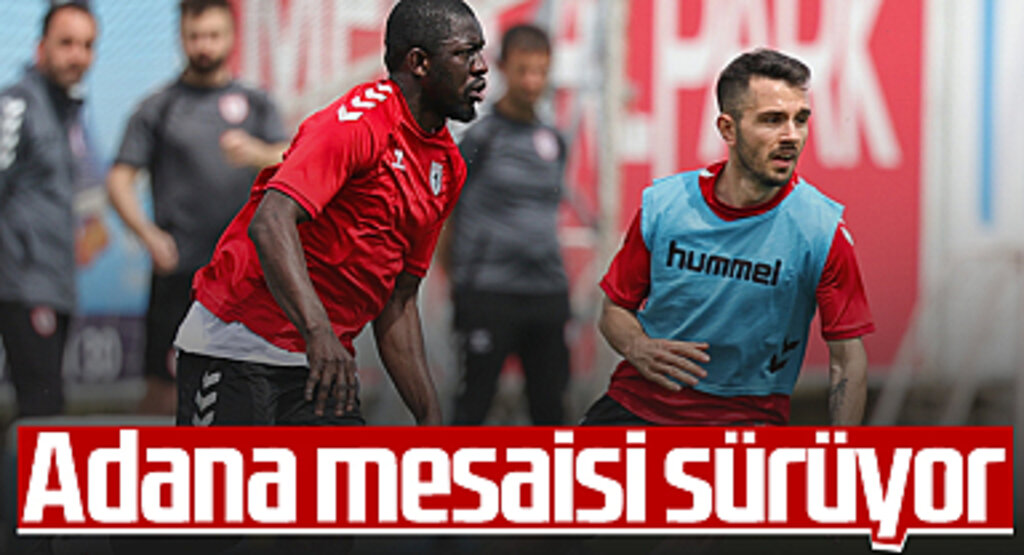 Samsunspor, Adana Demirspor maçı hazırlıklarını sürdürdü