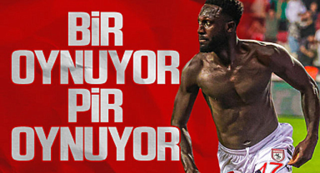 Samsunspor'da Schindler bir oynuyor pir oynuyor