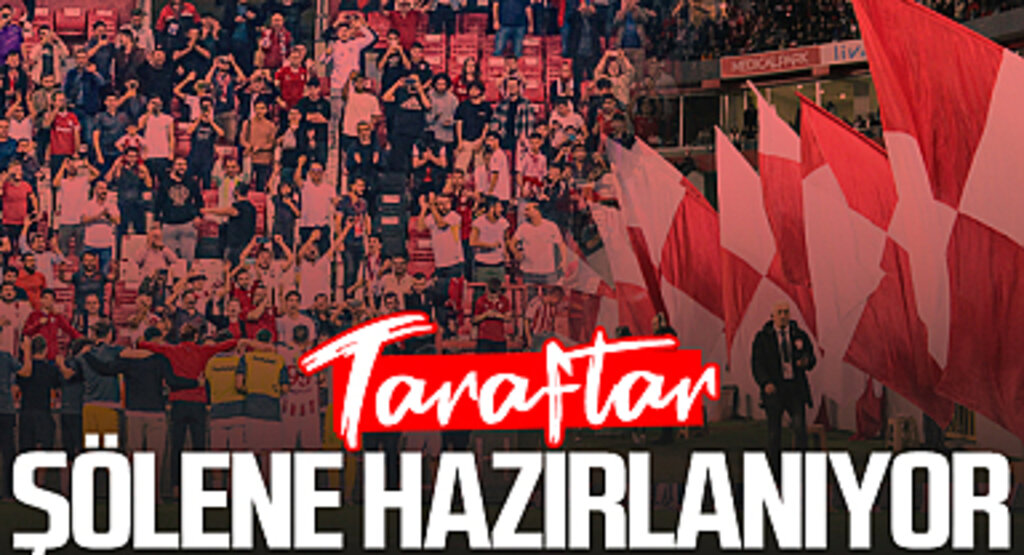 Samsunspor taraftarı Adana Demirspor maçında şölene hazırlanıyor