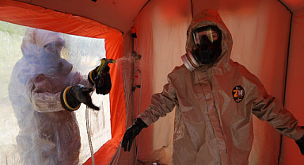 AFAD'dan Etkileyici Kimyasal Tehdit Tatbikatı