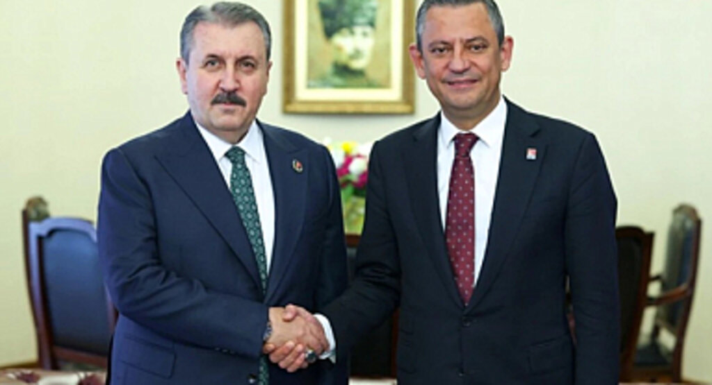 BBP Lideri Destici'den CHP Genel Başkanı Özel'e Ziyaret