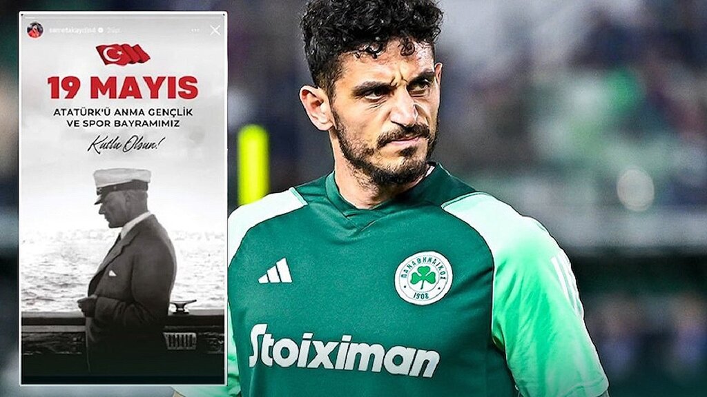 Panathinaikos Samet Akaydın'ı Atatürk Paylaştın Diye Kadro Dışı Bıraktı