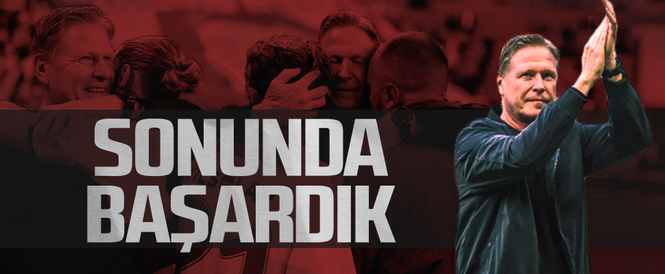 Samsunspor Teknik Direktörü Markus Gisdol: Sonunda başardık