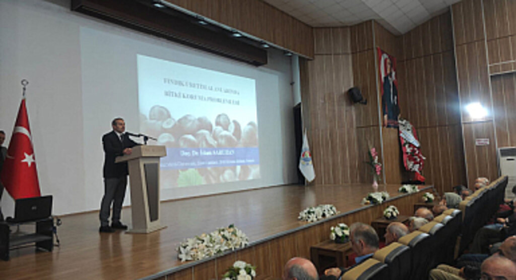 Terme'de Fındık Üreticilerine Yönelik Bitki Koruma Problemleri Konferansı Düzenlendi