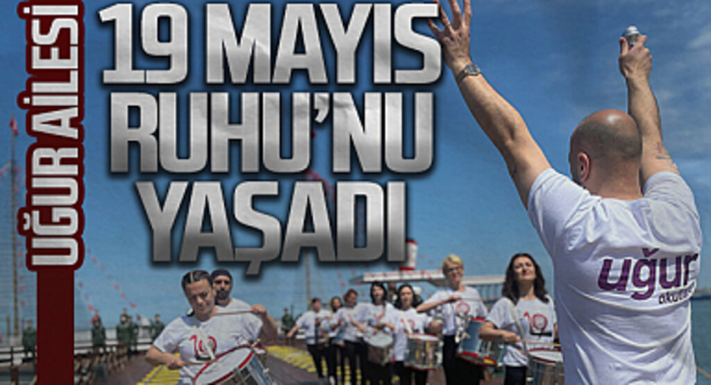 Uğur ailesi kampta buluştu '19 Mayıs Ruhu'nu yaşadı