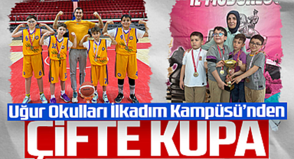 Uğur Okulları İlkadım Kampüsü Çifte Kupanın Sahibi Oldu