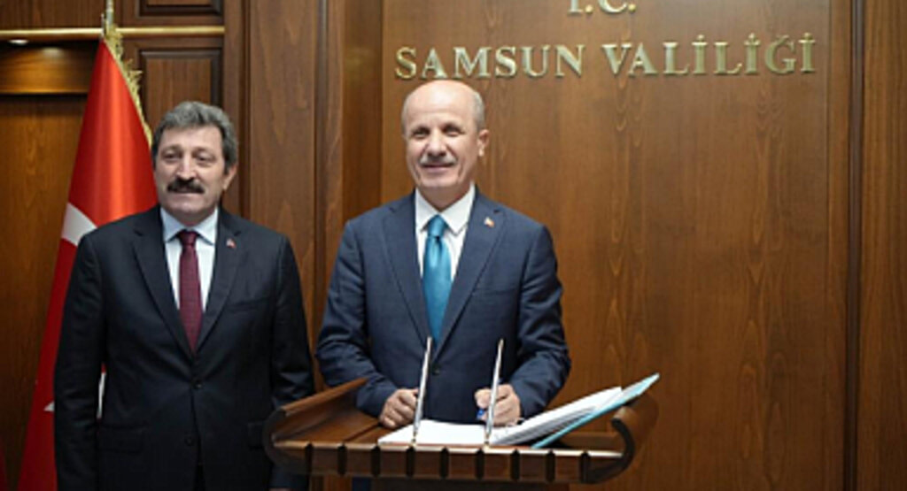 YÖK Başkanı Özvar, Samsun'da Temaslara Başladı