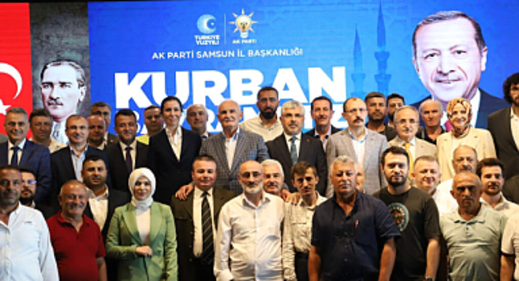 AK Parti Samsun, Kurban Bayramının 2. Gününde Bayramlaştı