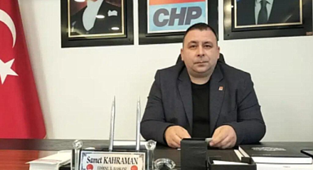 CHP İl Başkanı Samet Kahraman Görevinden Ayrıldı