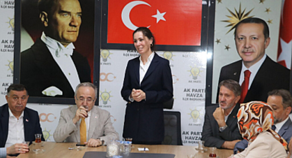 Çiğdem Karaaslan, Havza'da Bayramlaşma Programına Katıldı