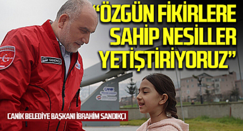 Canikli çocukların bildirisi alkış topladı