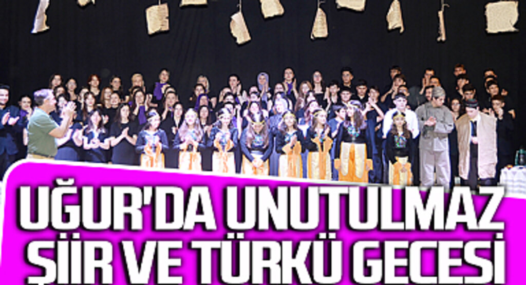 Samsun Uğur Okulları'nda Unutulmaz Şiir ve Türkü Gecesi
