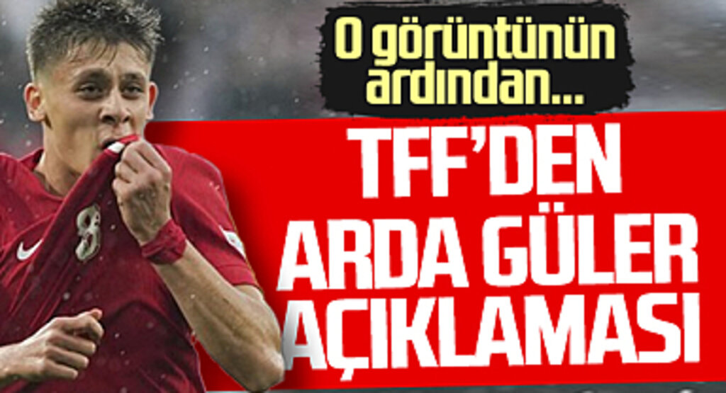 TFF'den Arda Güler Açıklaması! O Görüntünün Ardından...