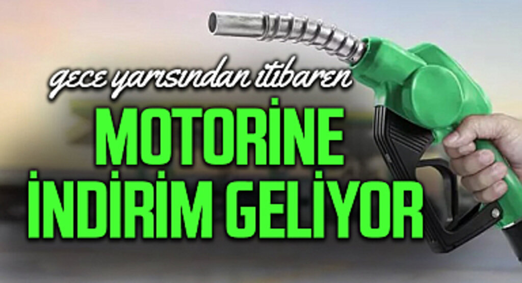 Motorine İndirim Geliyor