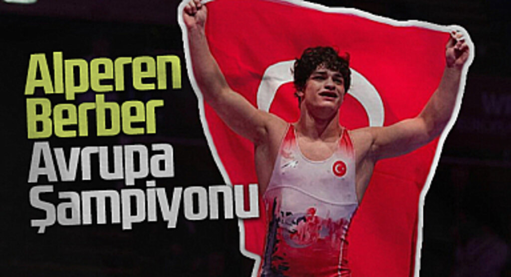 Samsun Büyükşehir Belediye Spor Kulübü sporcusu Alperen Berber Avrupa şampiyonu