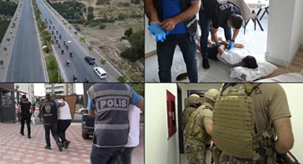 Samsun'da Dahil 19 İlde Düğüm-1 Operasyonlarında: 88 Şüpheli Yakalandı