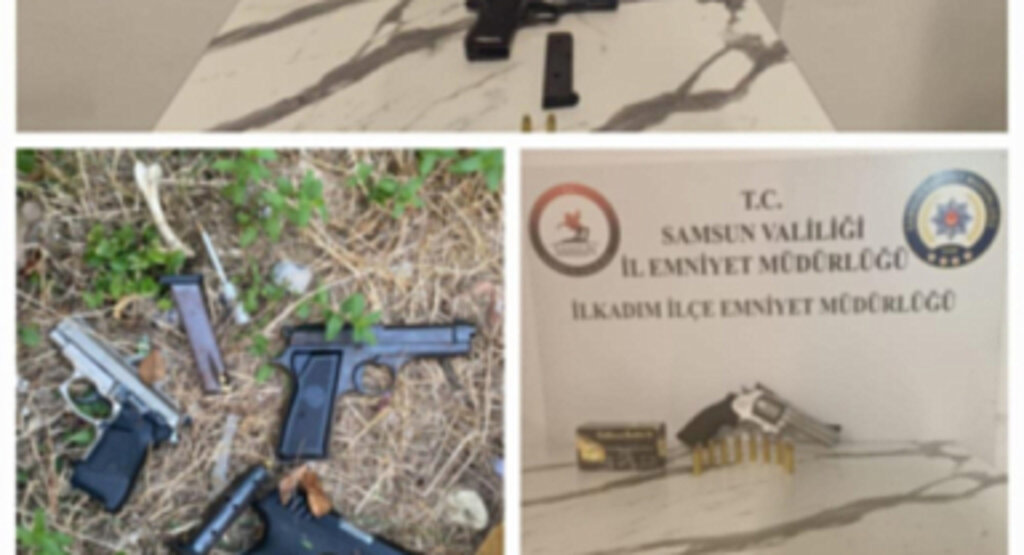 Samsun’da Ruhsatsız Tabanca Operasyonu